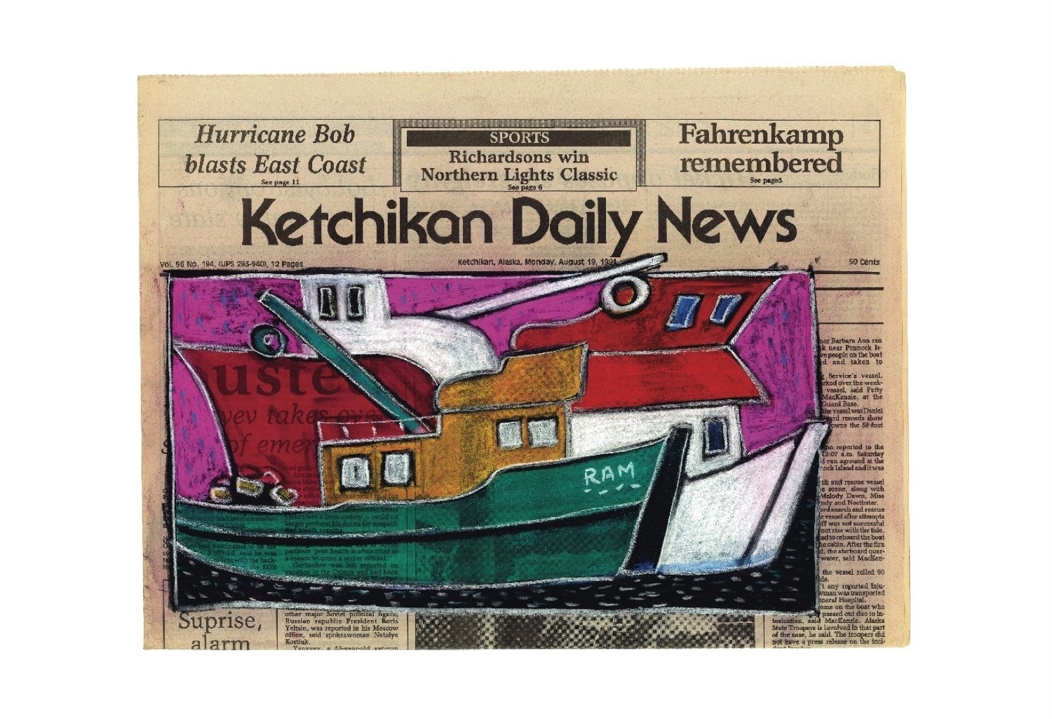 Ketchikan Daily News August 19 1991 Daily Muse Art Gallery Quality